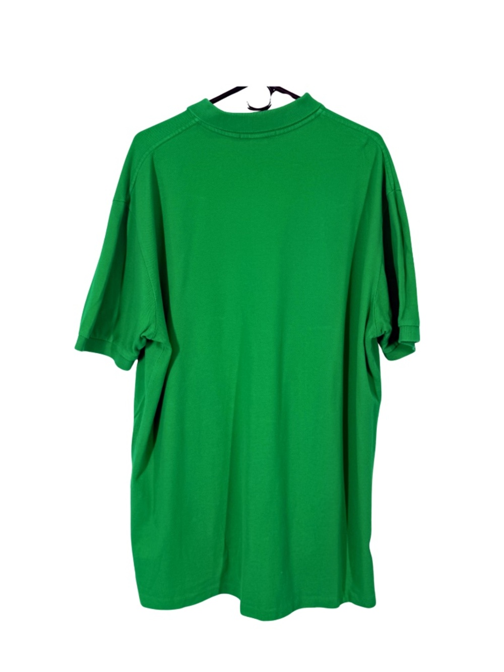 olo Ralph Lauren Green Polo Shirt Men's XL Purple Pony Logo - Picture 3 of 6